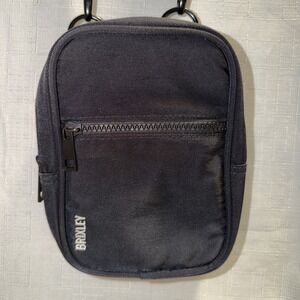 BRIXLEY Black Crossbody Sling Bag Multi-Position Wear Fanny Pack Belt Bag BLACK